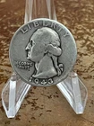 1943 Washington Silver Quarter, Average Circulated 90% Silver  # RJ116
