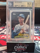 1989 Ken Griffey Jr Topps Traded #41t RC Rookie BGS 9.5 (Quad 9.5's)