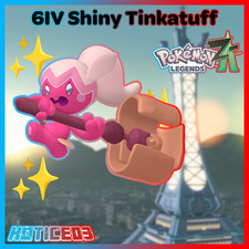 ✨ Shiny Tinkatuff 6IV ✨ Mega Dimension Pokemon Legends ZA Ready 🚀 Fast 🚀