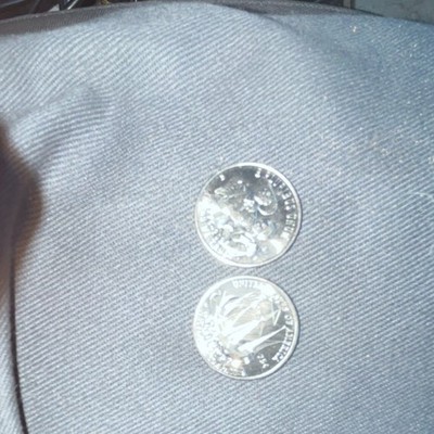America the Beautiful Quarters Uncirculated 25C 2 Coins