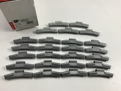 Carquest AW225Z  2-1/4 Oz AW Type Wheel Weights, Zinc, 2.25 Oz - Pack Of 25