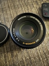 Minolta MD Rokkor-X 50mm F/2 Prime Lens - Nice - Bin 2