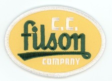 Vintage Filson Company Patch Retro Logo Embroidered Iron-On Sew-On Rugged Gear