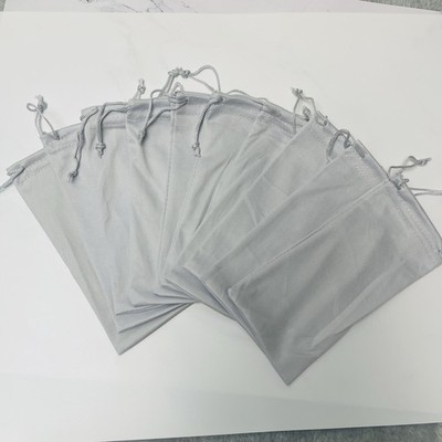 10 Pack Drawstring Sunglasses Case Microfiber Pouch Cleaning Cloth Soft Case Bag