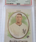 2017 Topps Allen & Ginter Aaron Judge Rookie Card #172 PSA 10 New York Yankees