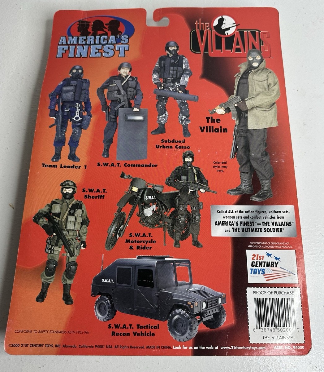 The Villains Weapons Set Ultimate Soldier 2000 1:6 21st