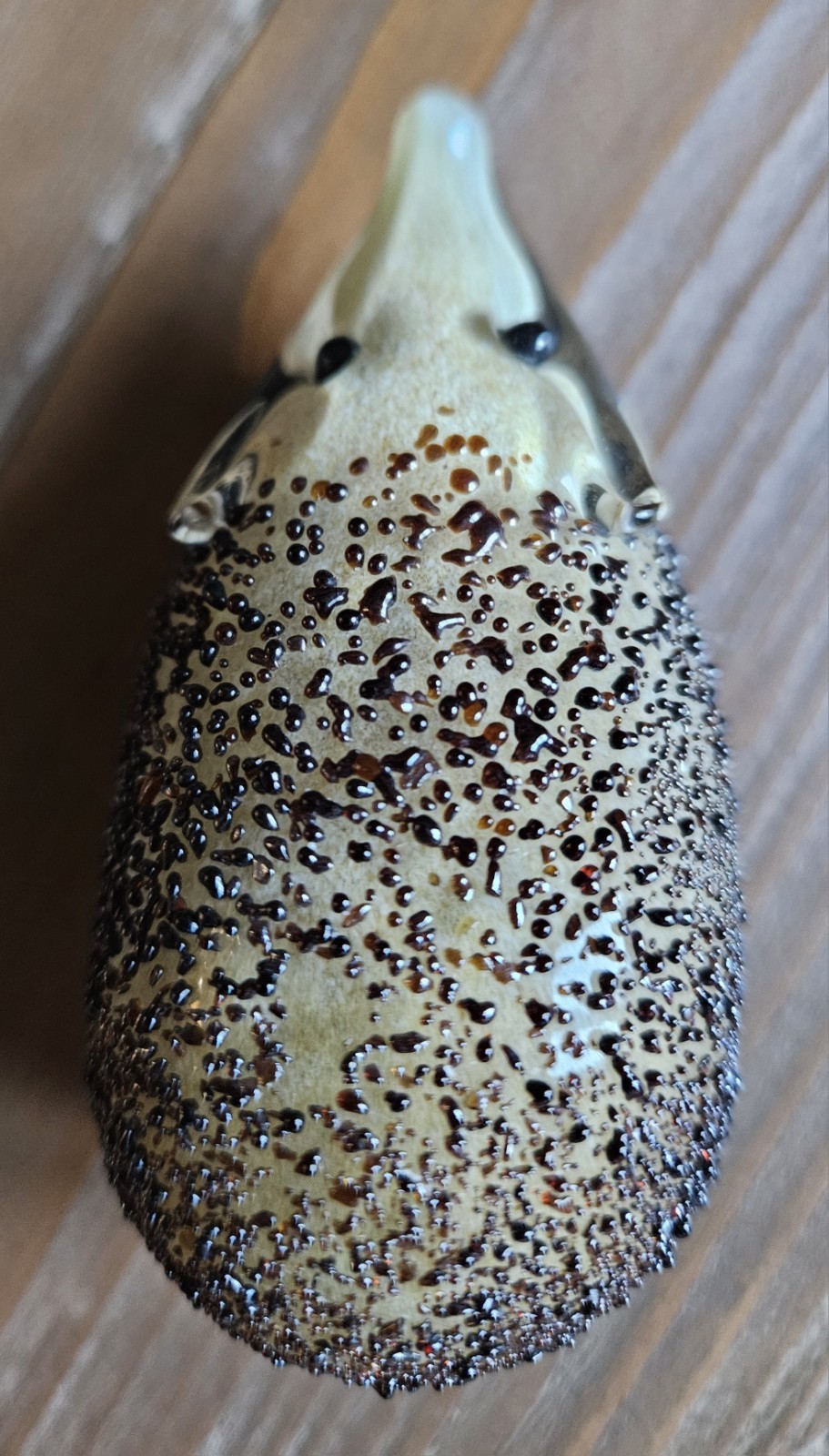  Langham Glass ENGLAND Art Glass HEDGEHOG Paperweight 