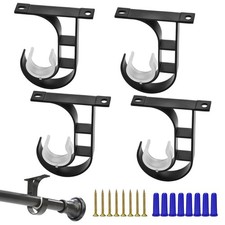 Ceiling Curtain Rod Bracket Heavy Duty Ceiling Mount Curtain Rod Ceiling Curt...
