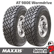 2 x 195/80/14 106Q (BSW) Maxxis Wormdrive AT-980E All Terrain Tyres - 1958014