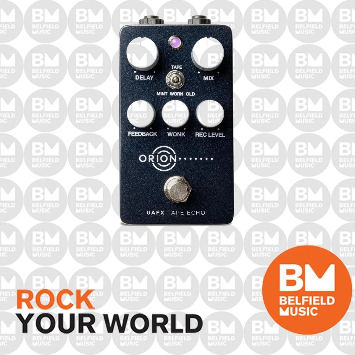 Universal Audio UAFX Orion Tape Echo Effects Pedal - Brand New - Belfield Music