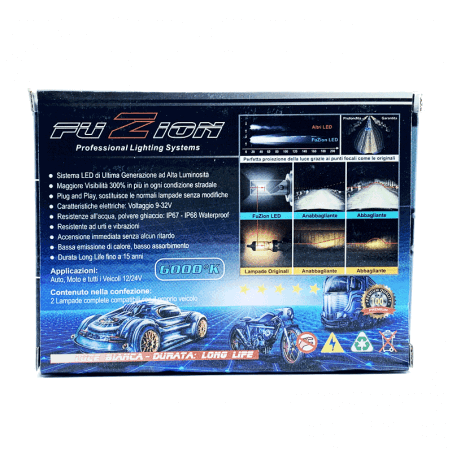 KIT LAMPADE BI-LED H4 H19 12/24V 1:1 EASYPro PLUG & PLAY CANBUS FUZION - Bild 11 von 11