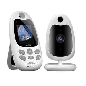 BOIFUN No-WiFi Baby Monitor with Camera & Auto Night Vision - 2” 720P Screen