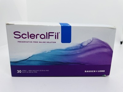 ScleralFil Preservative Free Saline Solution for Scleral, Soft, & Rigid Gas READ