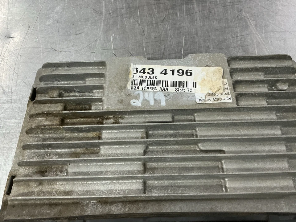 2013 2014 FORD F150 5.0 EL3A-12A650-AAA ENGINE COMPUTER #249 - Image 3 of 4