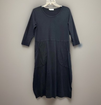 North Star Base House Dress Heavy Cotton Blend Pockets Womens Medium Modest USA