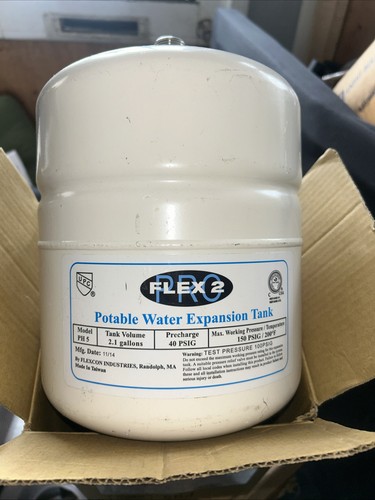 Flex two portable water expansion tank model PH52.1 gallon 40 psi G