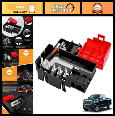 Battery Fuse Block for Chevy Silverado, GMC Sierra, Cadillac Escalade, Yukon - R