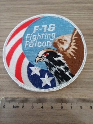 Patch USA F 16 écusson armée de l'air US Insigne militaire tissu - Photo 1/2