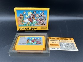 Nintendo Famicom Lot 3  Super Mario 1&3 & Dr.Mario FC W/box & Manual NES Tested