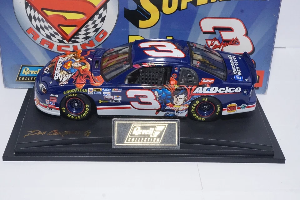 1999 Dale Earnhardt Jr. AcDelco Superman 1/24 Revell NASCAR Diecast !!! - Image 3 of 4