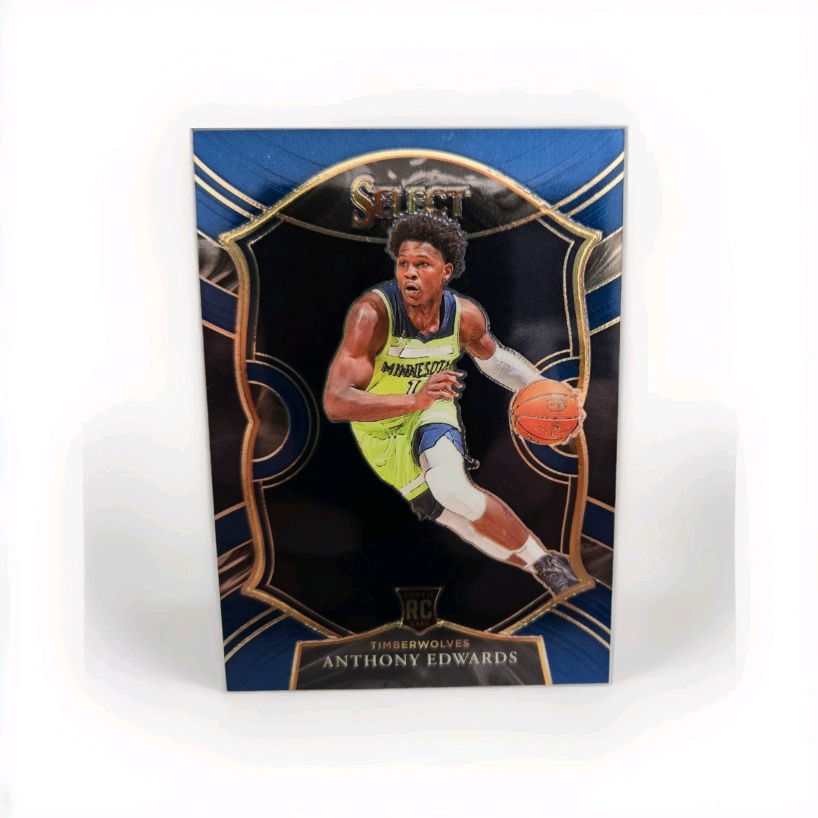 2020-21 Panini Select - Concourse Anthony Edwards #61 Blue (RC)