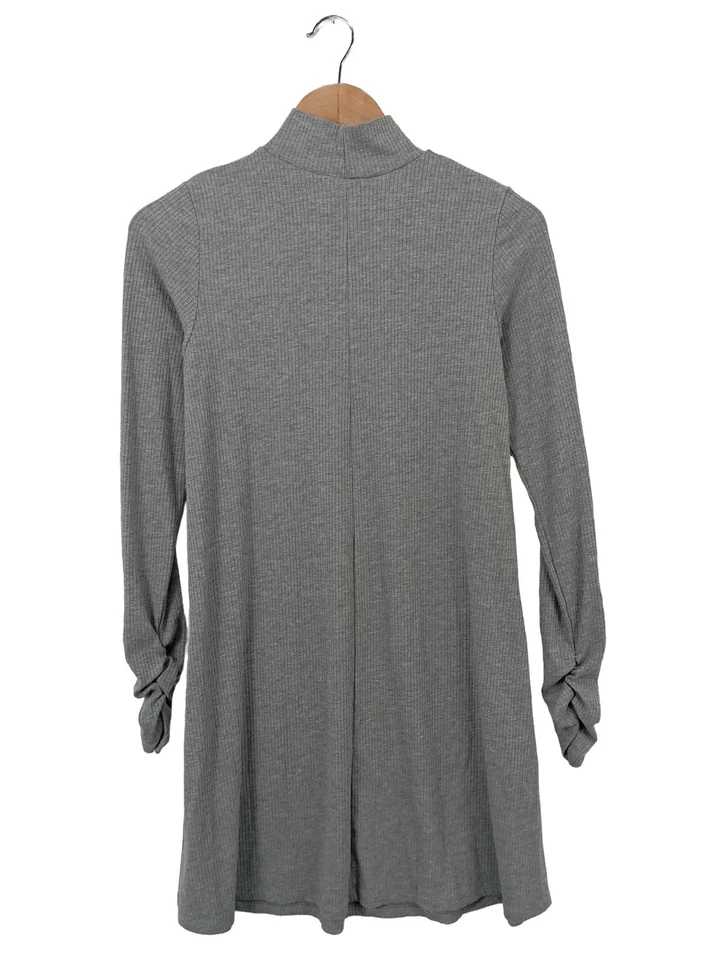 ASOS Vestido de manga larga Mujeres Vestido Talla EU 38 gris claro look casual - Imagen 2 de 4