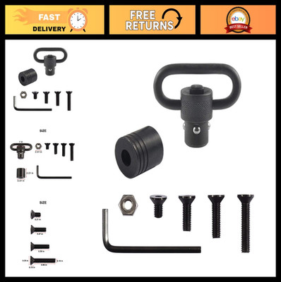 JIALITTE 1'' Quick Detach Swivel Mount Loop Base Kit with Screws Wrench