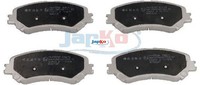 Japko 500707 Bremsbelagsatz FüR Scheibenbremse Bremsbelagsatz FüR Renault