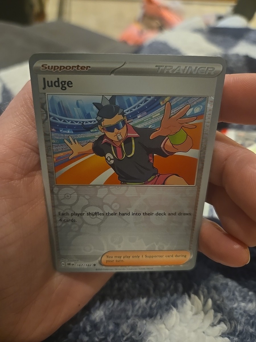 Pokemon JUDGE 167/182 - Destined Rivals - Rev Holo - MINT | eBay