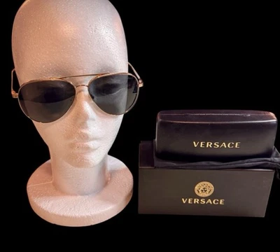 Versace Pilotenbrille goldfarben - Bild 1 von 4