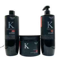 Faipa Roma Keratin Shampoo, Cream, And Mask 500ml/16.9floz