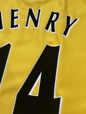 2005/06 Arsenal Away Jersey #14 Henry 2XL Nike Soccer Premier