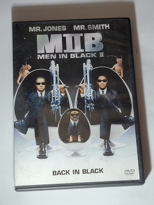 Men in Black II (DVD, 2002) Will Smith, Tommy Lee Jones - Sci-Fi Action