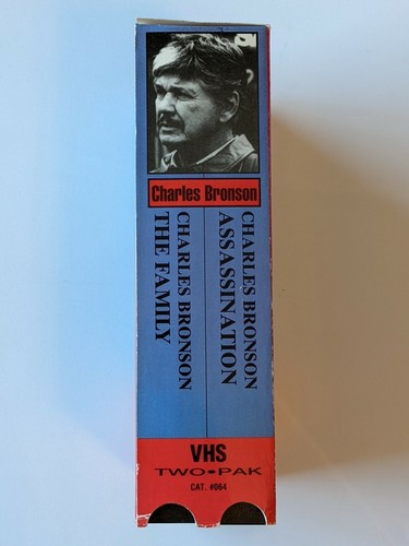 Assassination & The Family (2 VHS Set) Charles Bronson RARE VINTAGE *TESTED* - Picture 3 of 7
