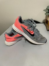 Nike Girls Downshifter 9 AR4135-402 Gray Running Shoes Sneakers Size 5Y