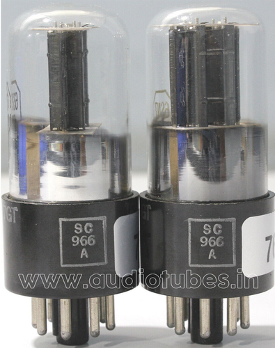 JAN CHS 6SN7GT VT-231 Black Base Made in USA Amplitex Tested 1MP #764030 764063 - Picture 6 of 10