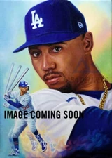 2021 Topps Mookie Betts #4 The Game within the Game Paul Jennis Art card PS