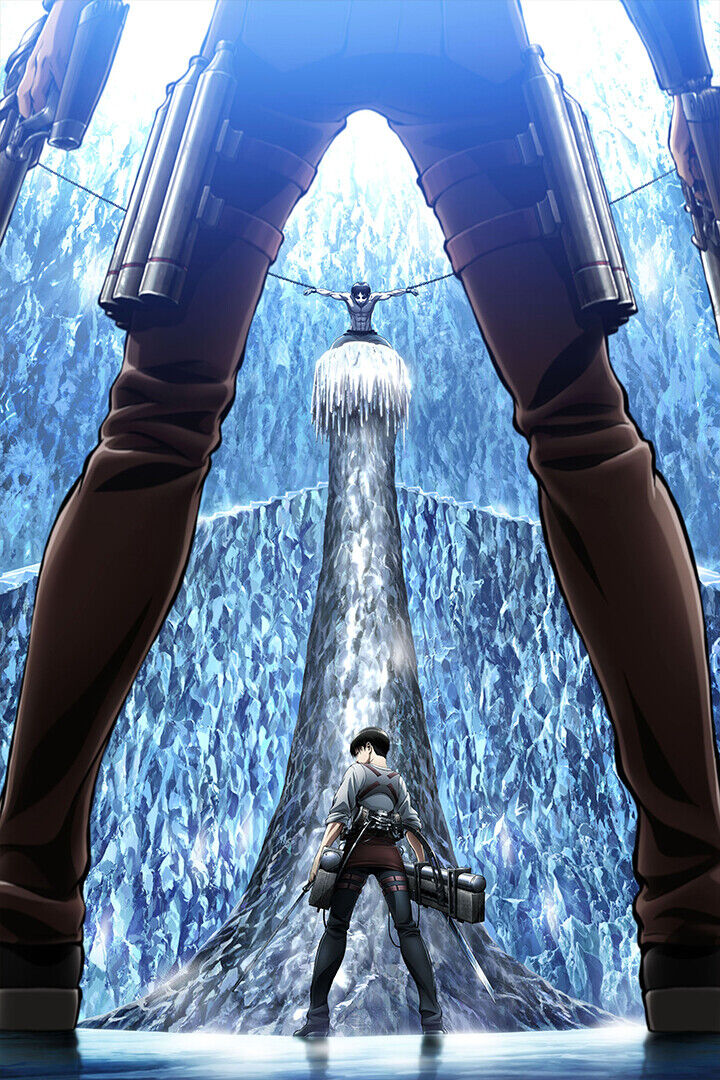 2022 NEW Shingeki no Kyojin The Final Season Part 2 Japanese Classic Anime  Attack on Titan Poster Room Decor Art Wall Stickers