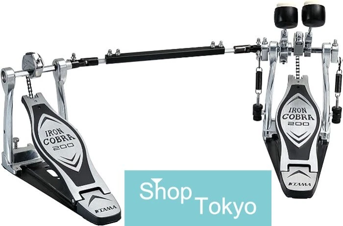 Tama Iron Cobra 200 Double Bass Drum Pedal HP200PTW Power Glide
