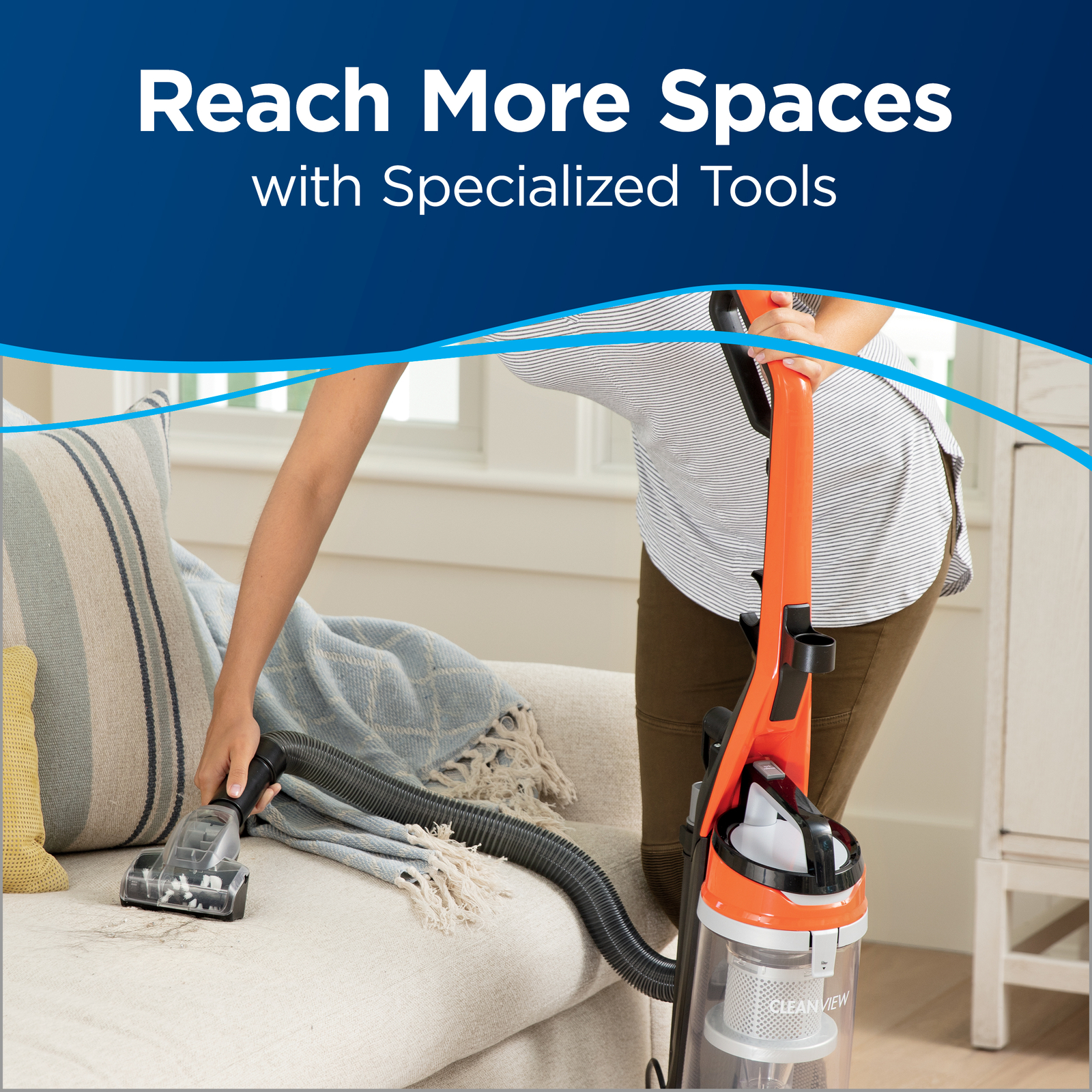 BISSELL CleanView Upright Powerful Lightweight Bagless Vacuum Cleaner