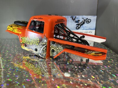 Losi LMT Bog Hog BODY Orange Monster LOS04024 Cage Complete MEGA