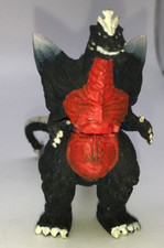 1994 Godzilla HG 3" Space Godzilla Kaiju Mini Figure Builder Bandai