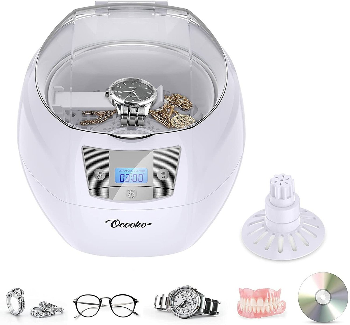 Ultraschallgerät Uhrwerk Reinigen Ultraschallbad VEVOR