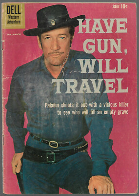 DELL Silver Age Western : Have gun, will travel #4 (Ray Bailey) Richard Boone