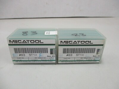 2 Boxes MEGATOOL # 83 ST1X0120 Micro Drill Bits ST1X