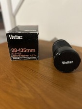 Vivitar 28-135mm f/3.5-4.5 obiettivo zoom macro attacco PKA - con scatola originale