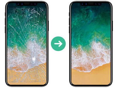 iPhone 5/6/6S/7/8 Bildschirm Reparatur Service - Vollbild LCD & Touchscreen