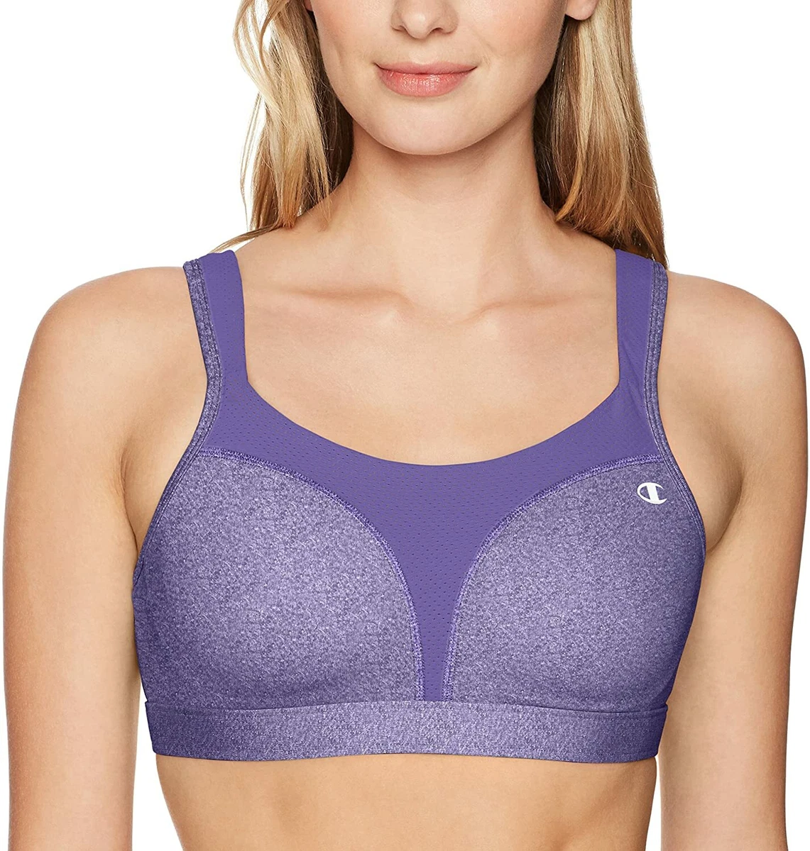 Champion Women's Spot Comfort Full Support Sports Bra