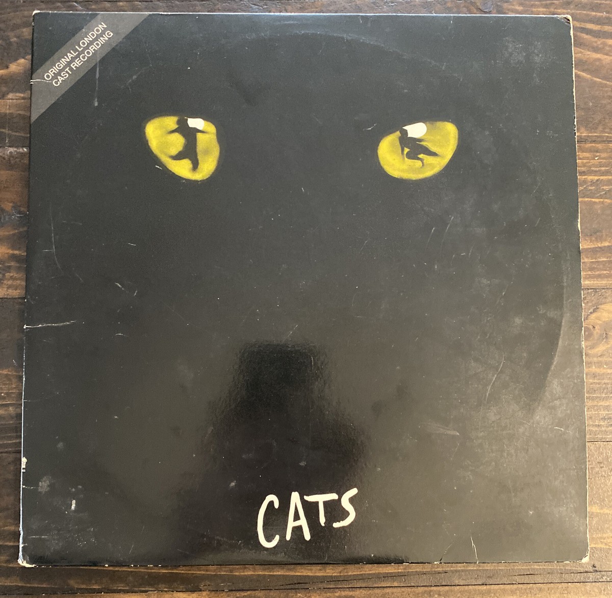 Vintage 1981 Andrew Lloyd Webber Cats Original London Cast Vinyl