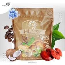 Hi Body,Hi Coffee, con colageno y 150 poderosos anti oxidantes, y crema de coco.